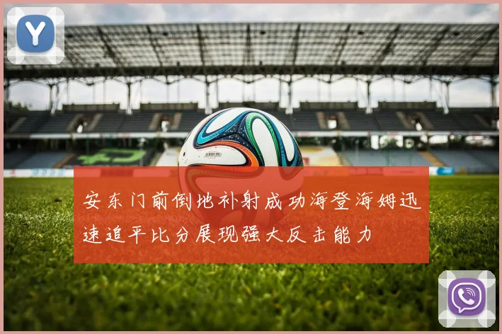 安东门前倒地补射成功海登海姆迅速追平比分展现强大反击能力