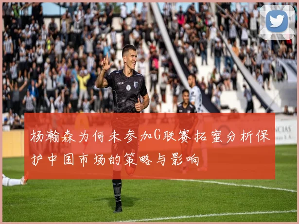 杨瀚森为何未参加G联赛拓蜜分析保护中国市场的策略与影响